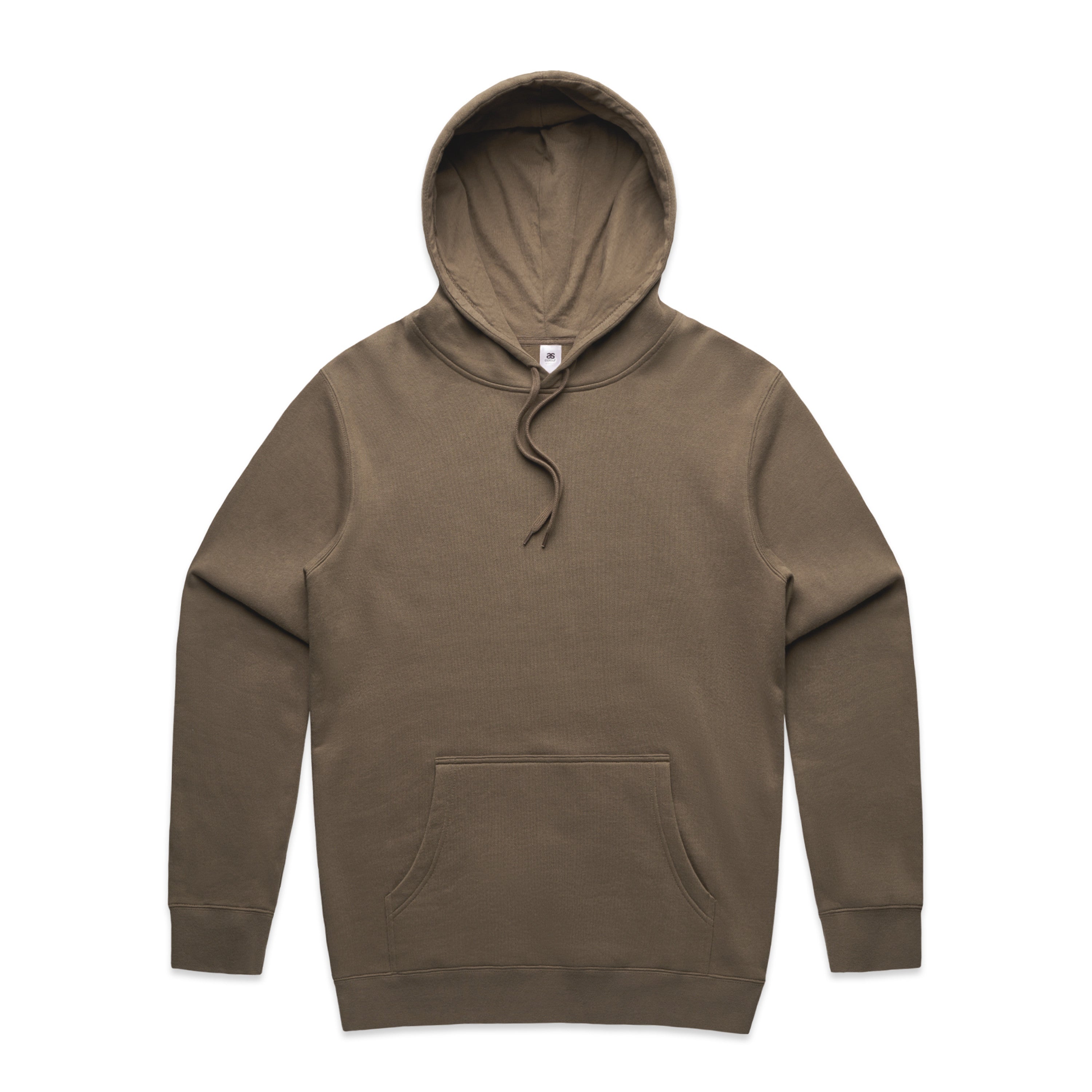 Men's Stencil Hoodie | Arena Custom blanks - Arena Prints - Front - Walnut - Brown