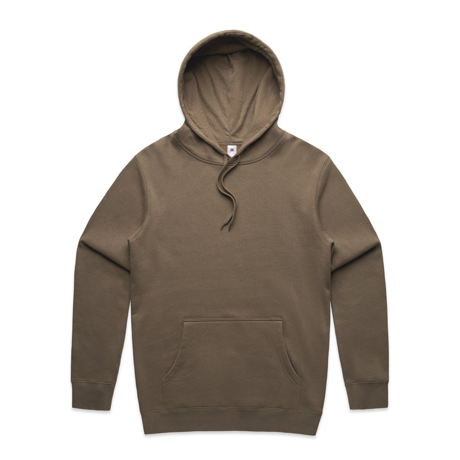 Men's Stencil Hoodie | Arena Custom blanks - Arena Prints - Front - Walnut - Brown