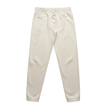 Men's Stencil Track Pants | Arena Custom Blanks - Arena Prints - Front - Ecru - Cream