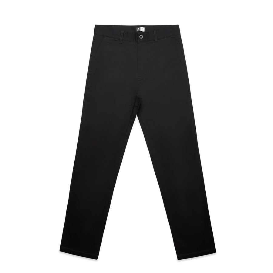 Men's Straight Pants |Arena Custom Blanks - Arena Prints - Front - Black
