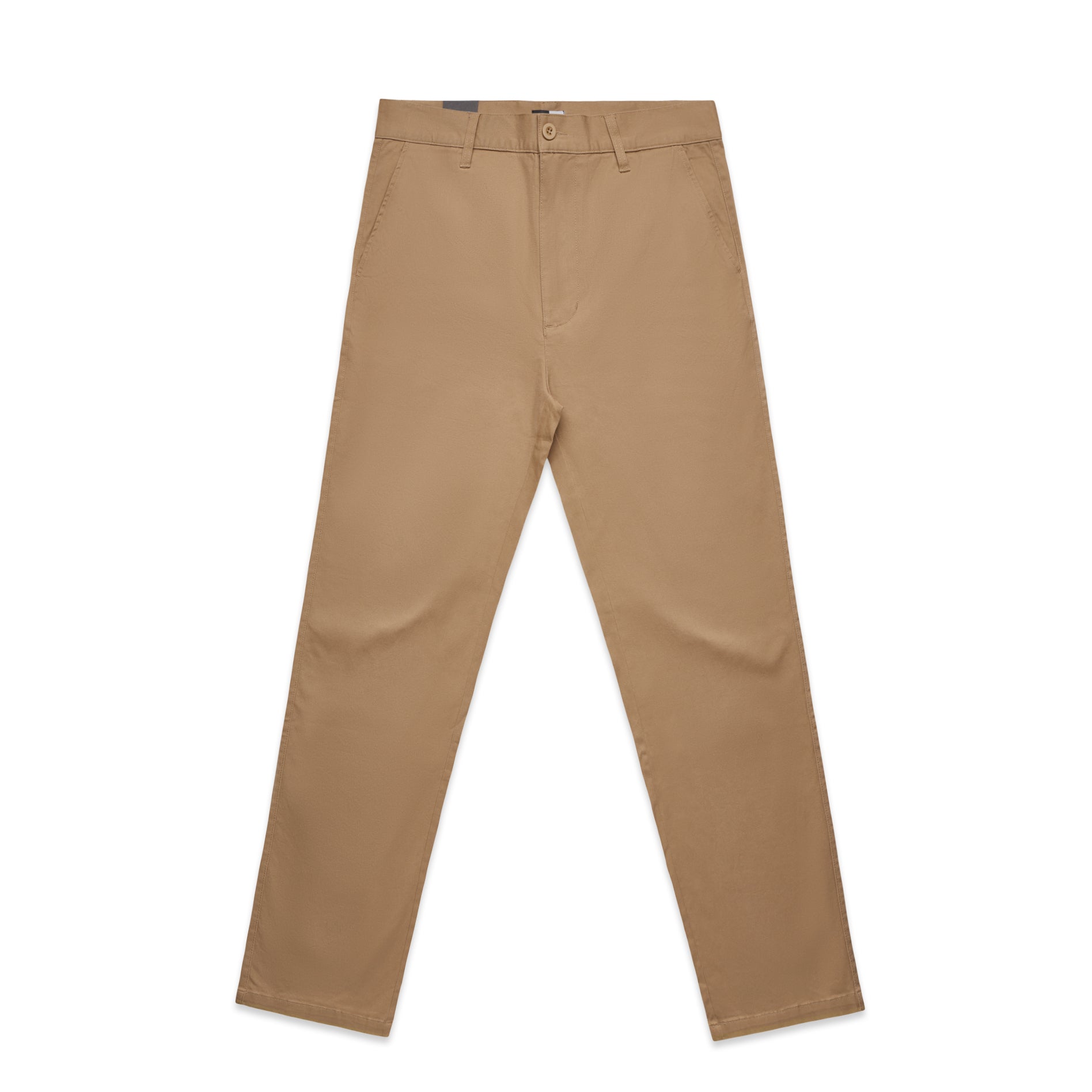 Men's Straight Pants |Arena Custom Blanks - Arena Prints - Front - Khaki - Tan