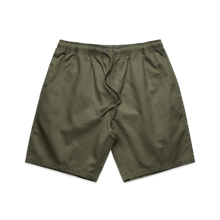 Men's Walk Shorts 18" | Arena Custom Blanks - Arena Prints - Front - Cypress - Green