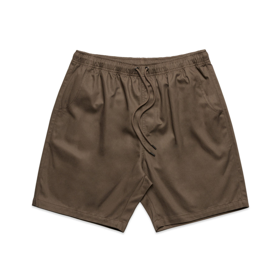 Men's Walk Shorts 18" | Arena Custom Blanks - Arena Prints - Front - Walnut - Brown