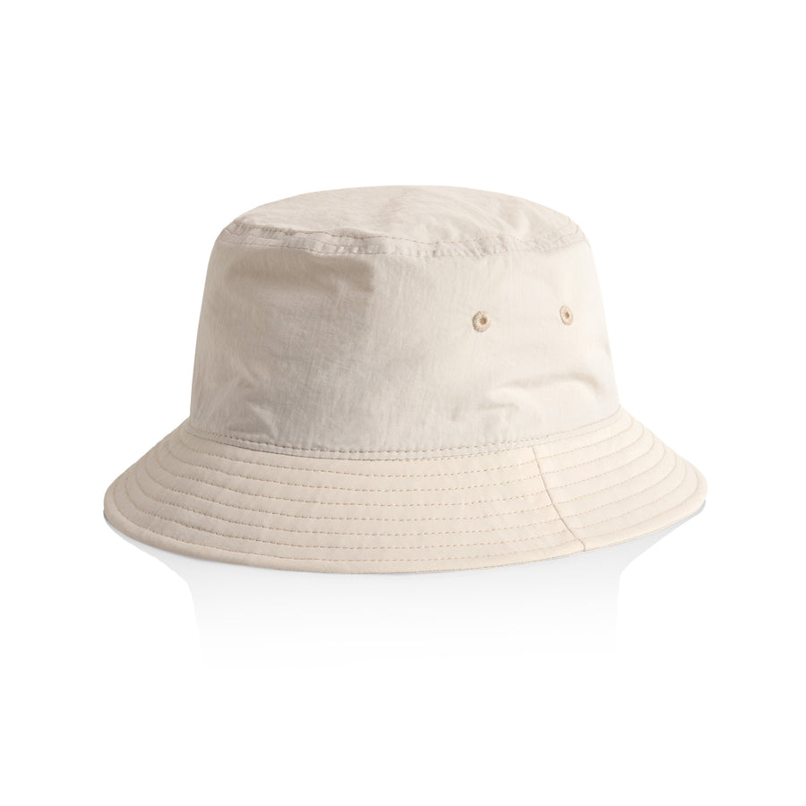 Nylon Bucket Hat | Arena Custom Blanks - Arena Prints - Front - Bone - Cream