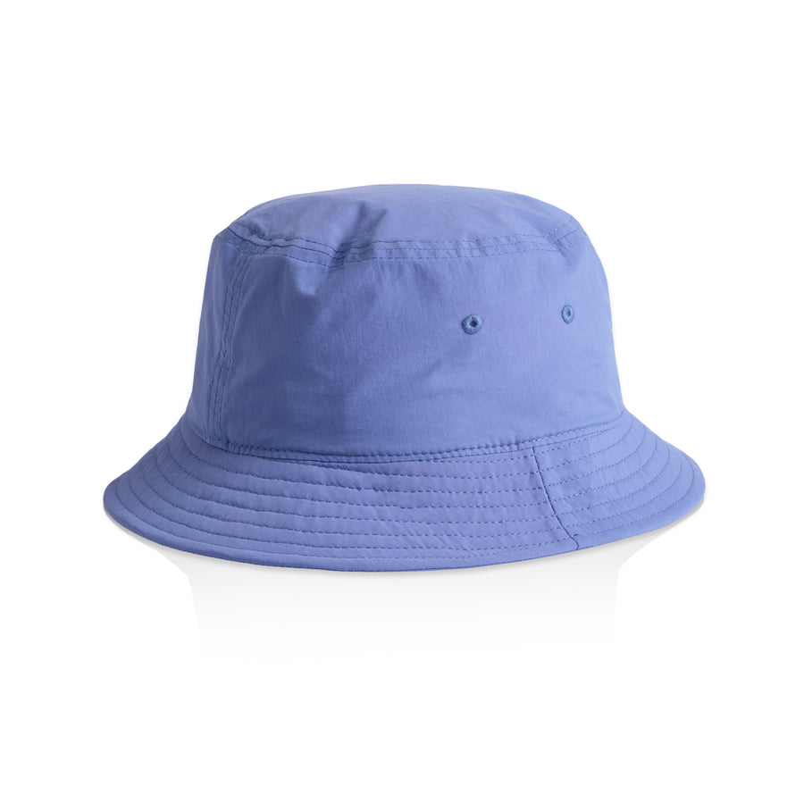 Nylon Bucket Hat | Arena Custom Blanks - Arena Prints - Front - Lapis - Blue