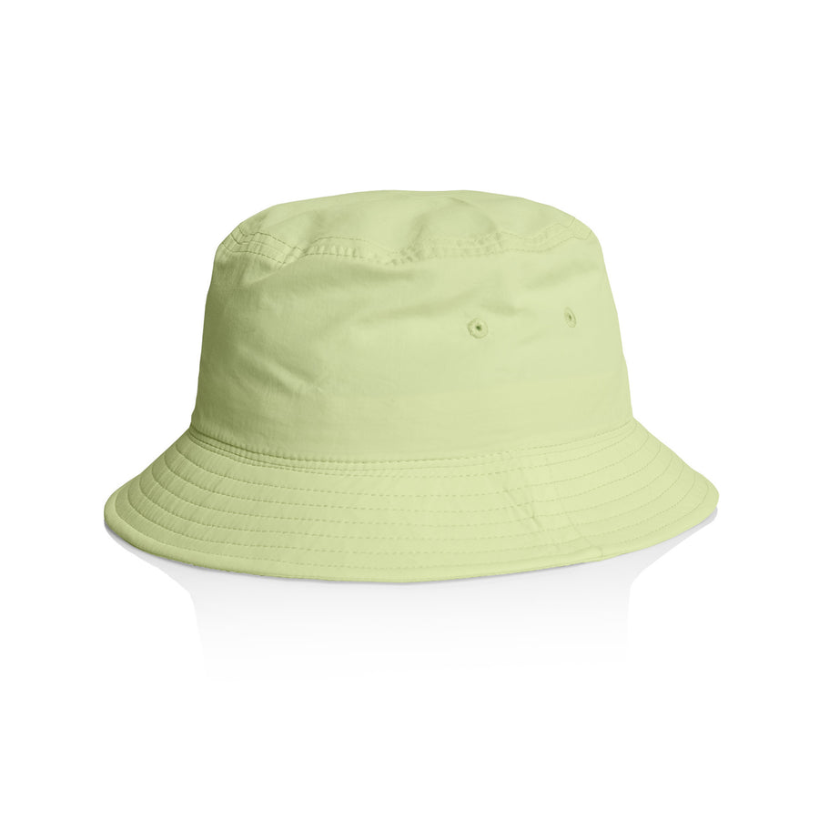 Nylon Bucket Hat | Arena Custom Blanks - Arena Prints - Front - Lime - Yellow