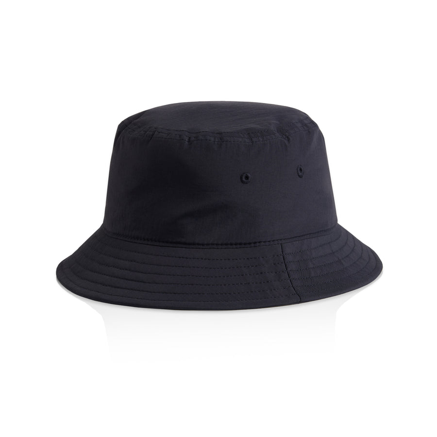 Nylon Bucket Hat | Arena Custom Blanks - Arena Prints - Front - Navy - Blue