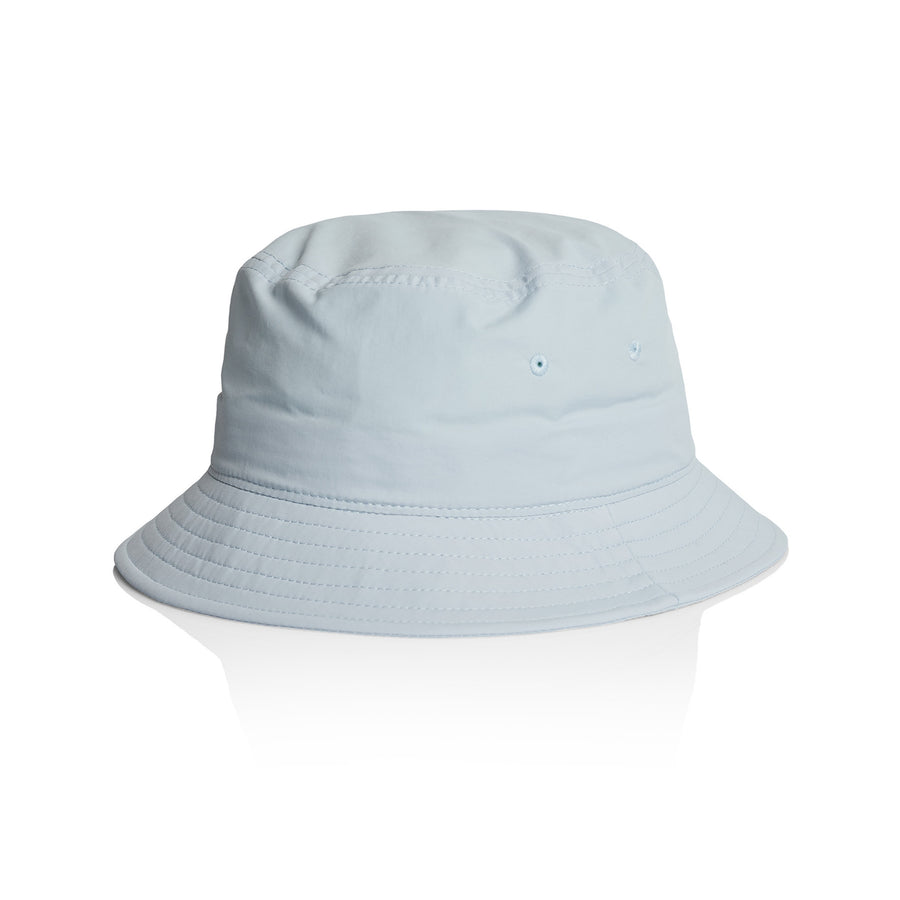 Nylon Bucket Hat | Arena Custom Blanks - Arena Prints - Front - Powder - Blue