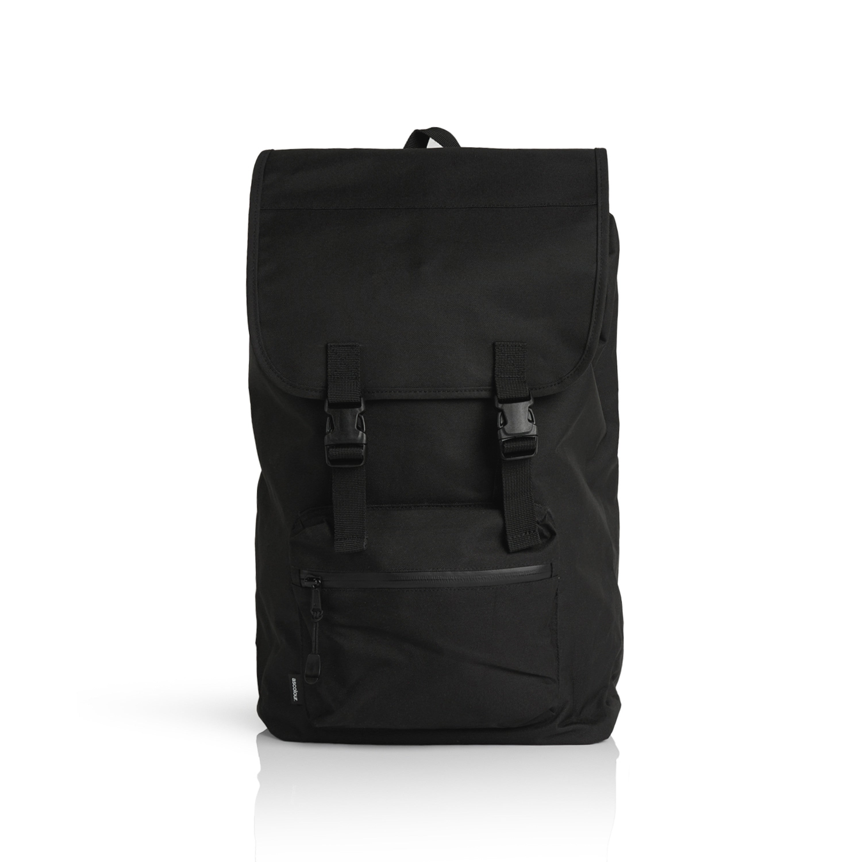 Recycled Field Back Pack | Arena Custom Blanks - Arena Prints - Front - Black