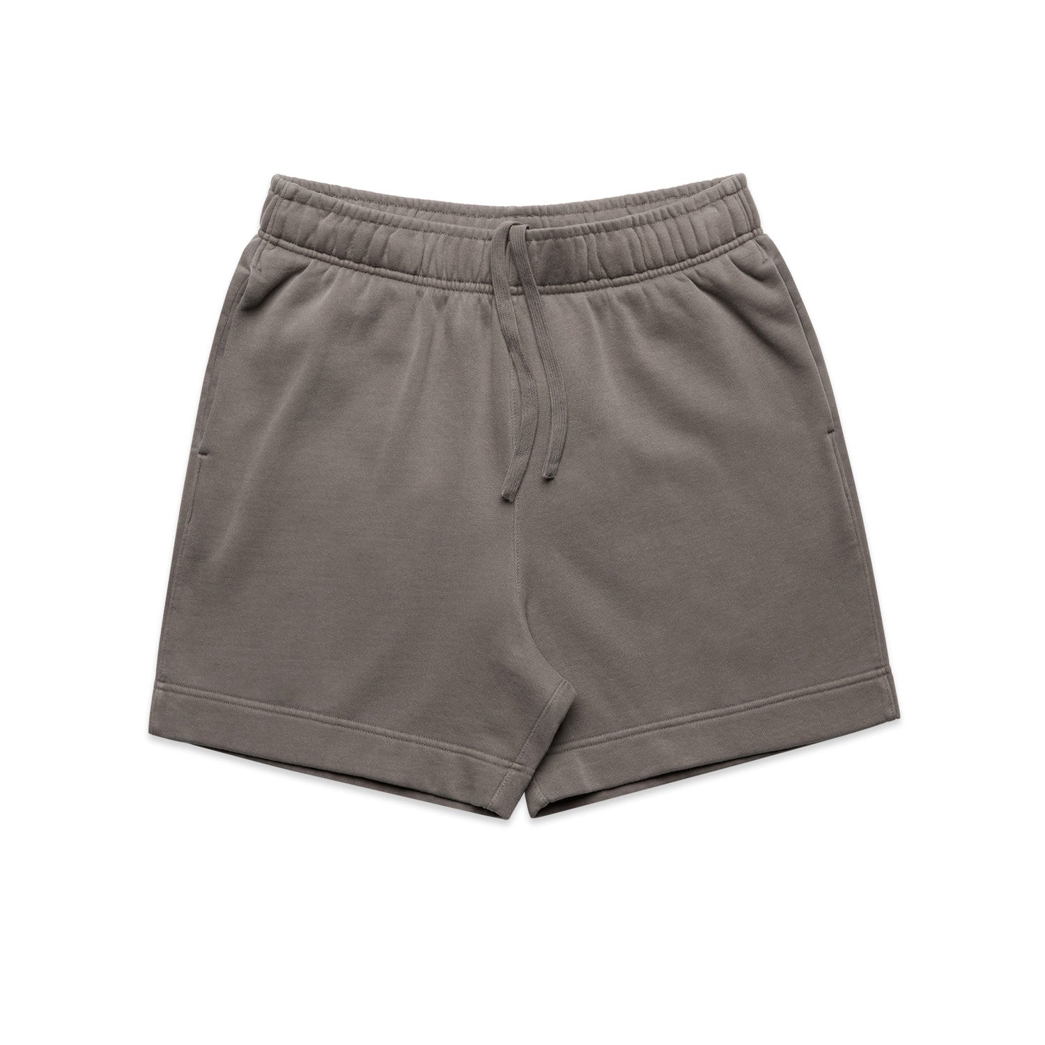 Relax Faded Track Shorts | Arena Custom Blanks - Arena Prints - Front - Faded Grey - Grey