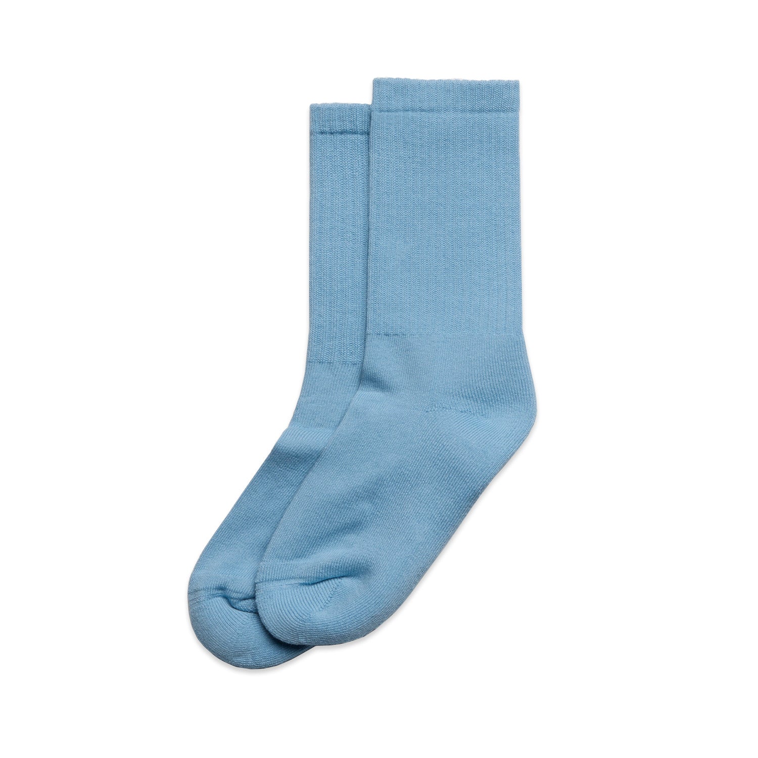 Relax Socks (2 Pairs) |  Arena Custom Blanks - Arena Prints - Side - Carolina Blue - Blue