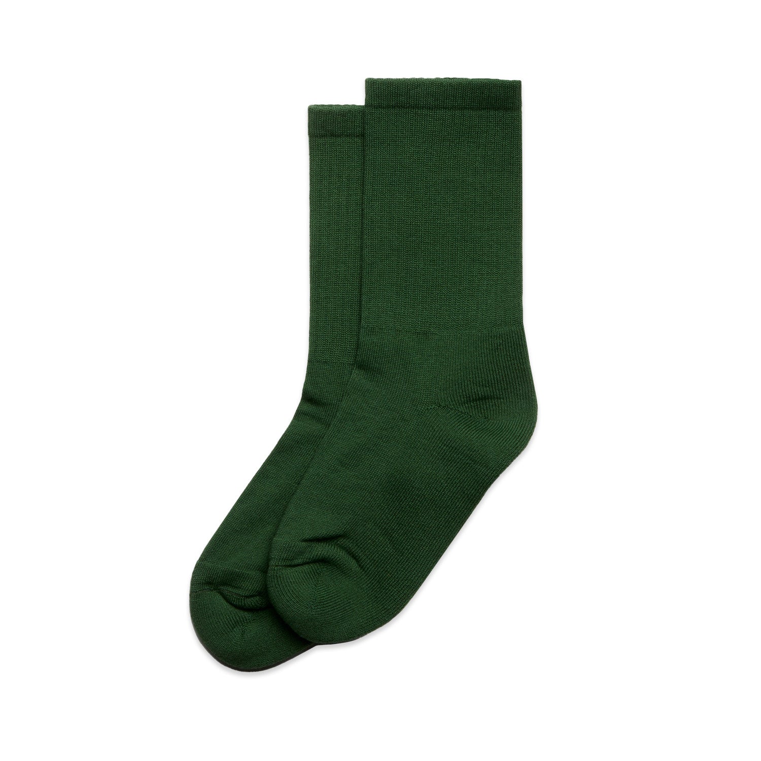 Relax Socks (2 Pairs) |  Arena Custom Blanks - Arena Prints - Side - Forest Green - Green