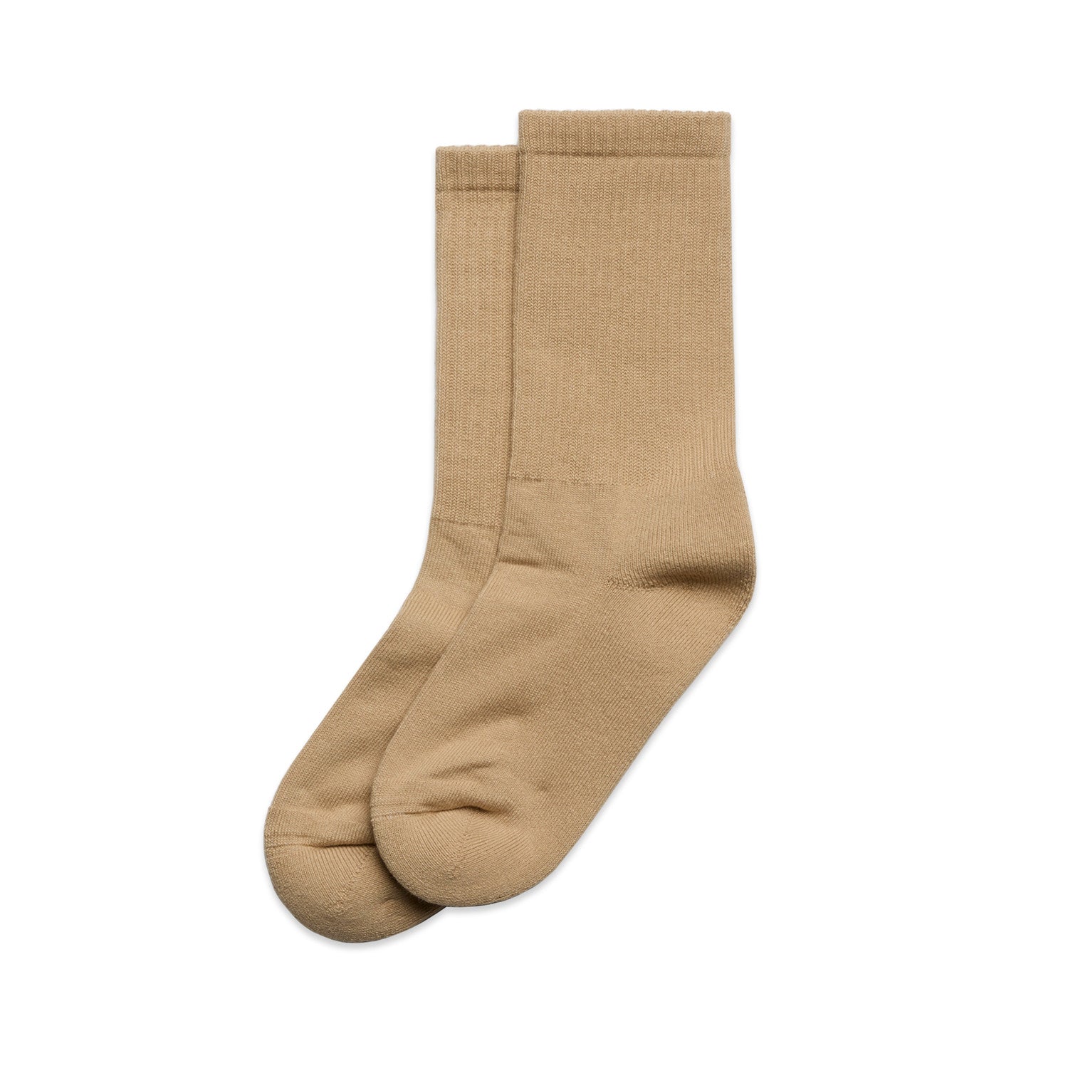 Relax Socks (2 Pairs) |  Arena Custom Blanks - Arena Prints - Side - Khaki - Tan