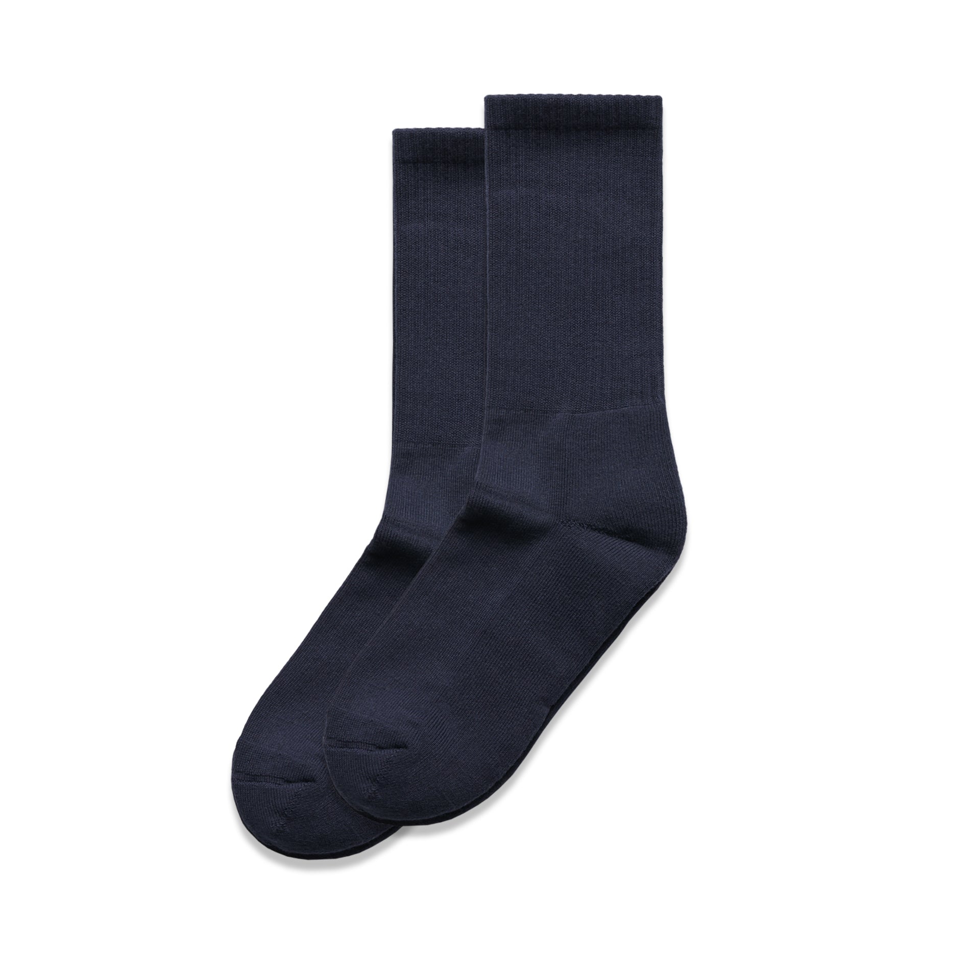 Relax Socks (2 Pairs) |  Arena Custom Blanks - Arena Prints - Side - Navy - Blue