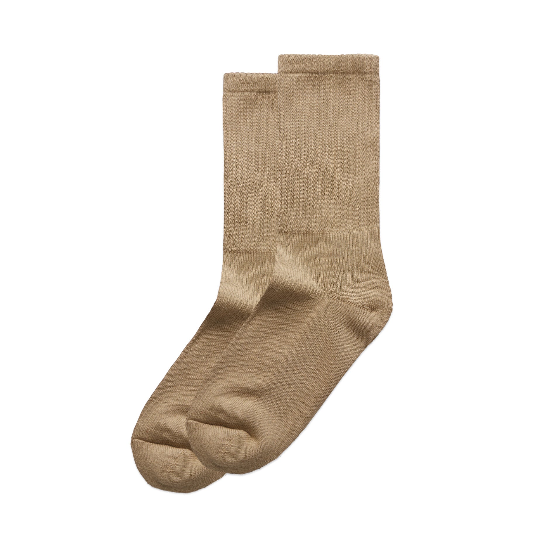Relax Socks (2 Pairs) |  Arena Custom Blanks - Arena Prints - Side - Sand - Brown