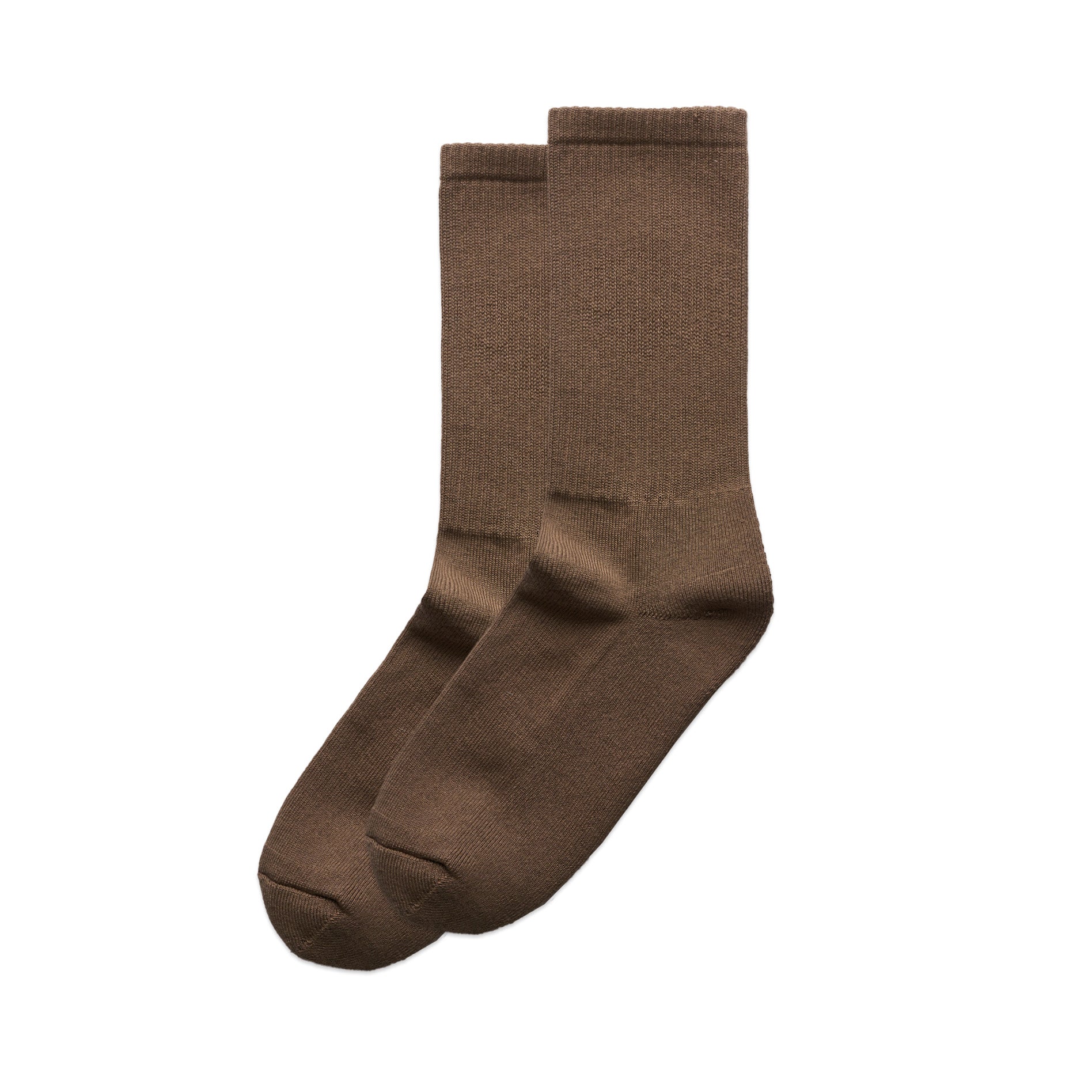 Relax Socks (2 Pairs) |  Arena Custom Blanks - Arena Prints - Side - Walnut - Brown