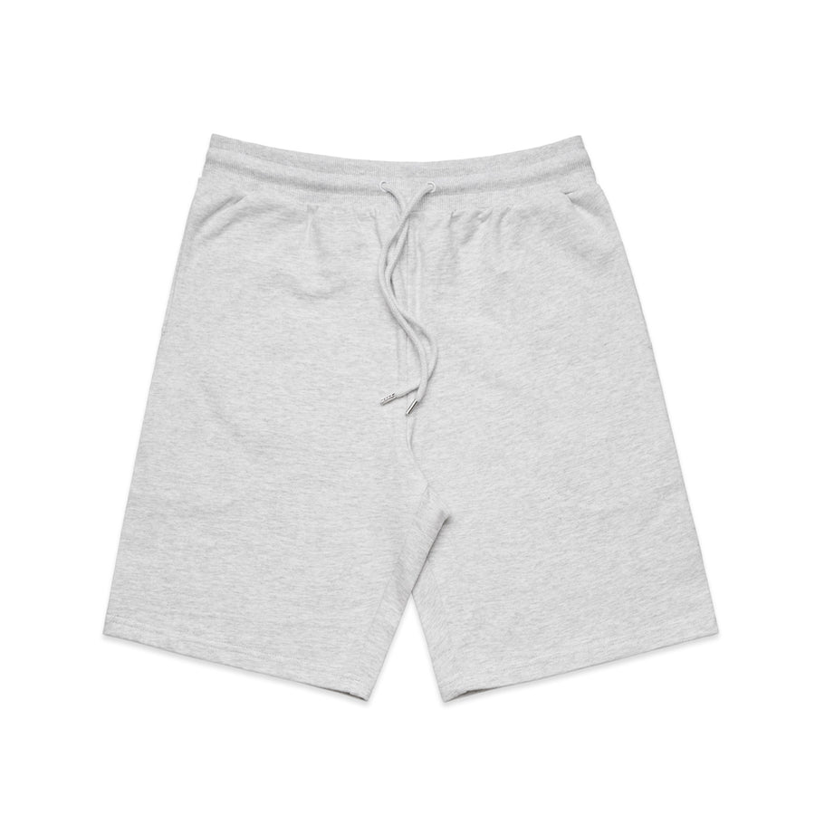 Stadium Shorts | Arena Custom Blanks - Arena Prints - Front - White Heather - Grey Marle