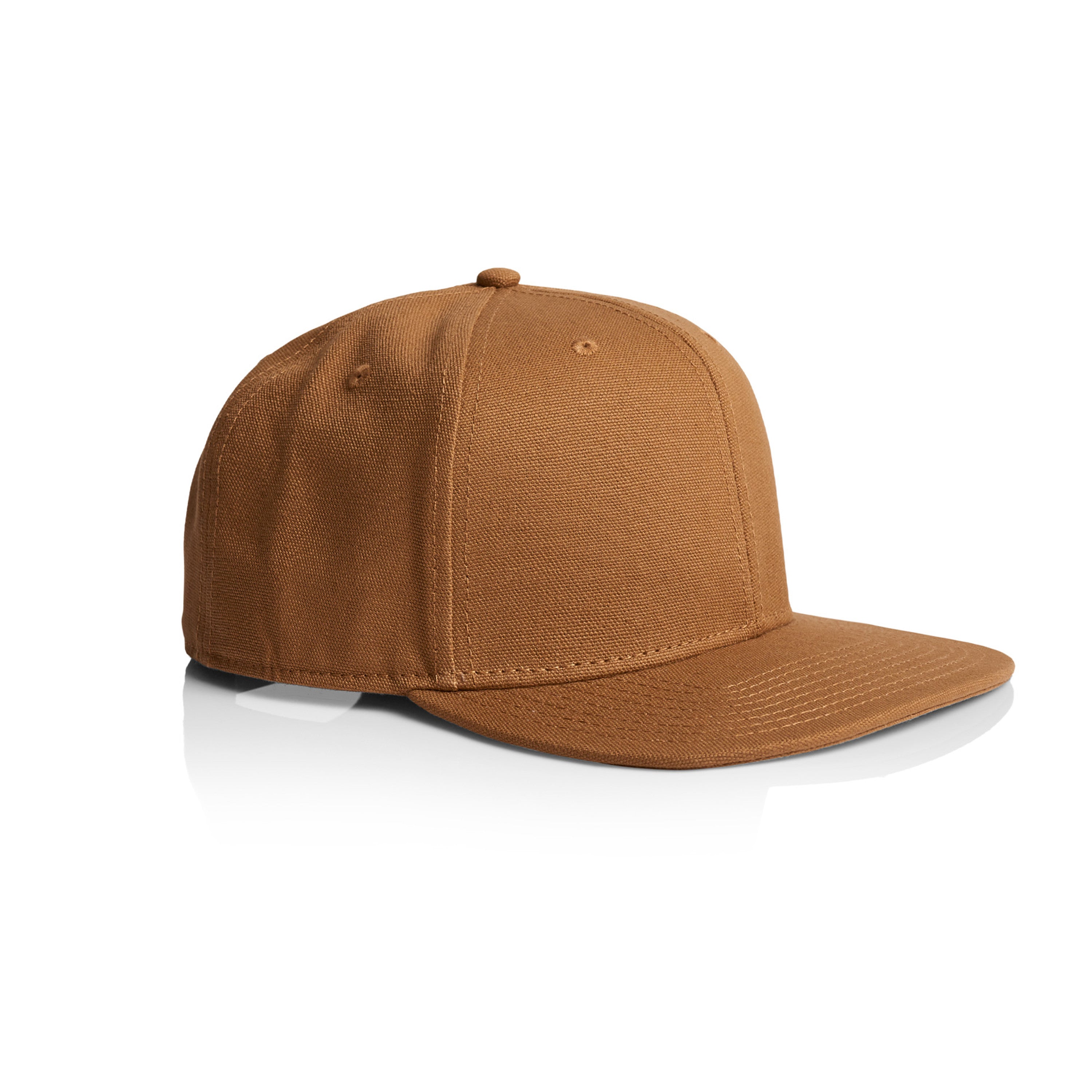 Stock Canvas Cap | Arena Custom Blanks - Arena Prints - Angle - Camel - Brown 