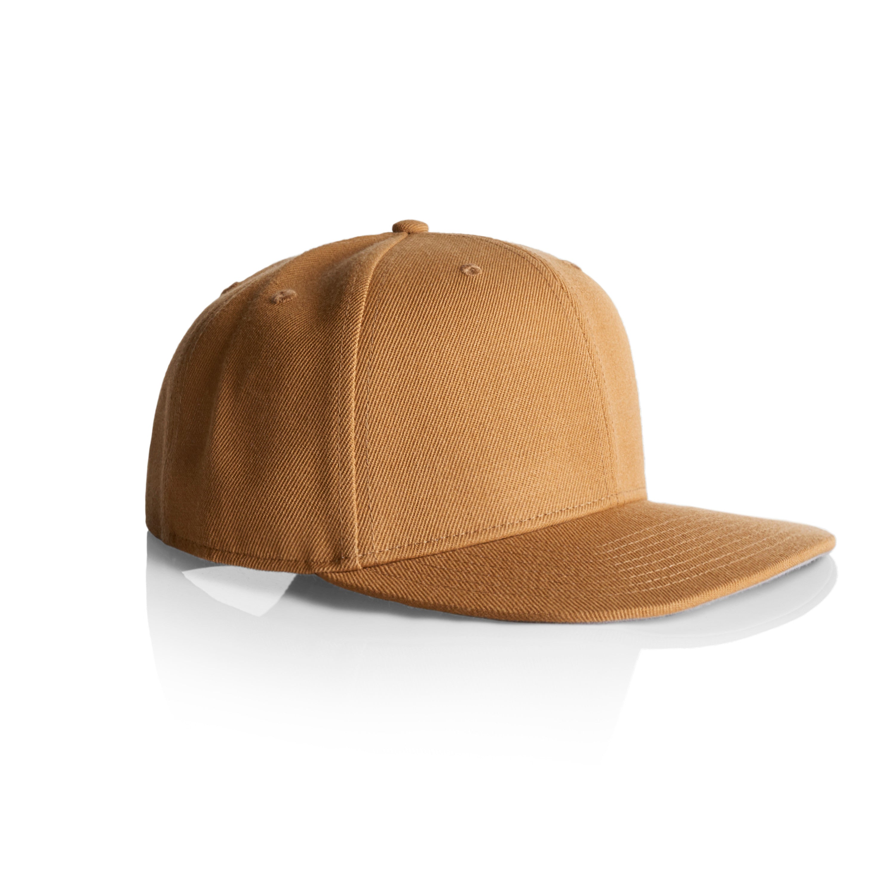 Stock Cap | Arena Custom Blanks - Arena Prints - Angle - Camel - Brown