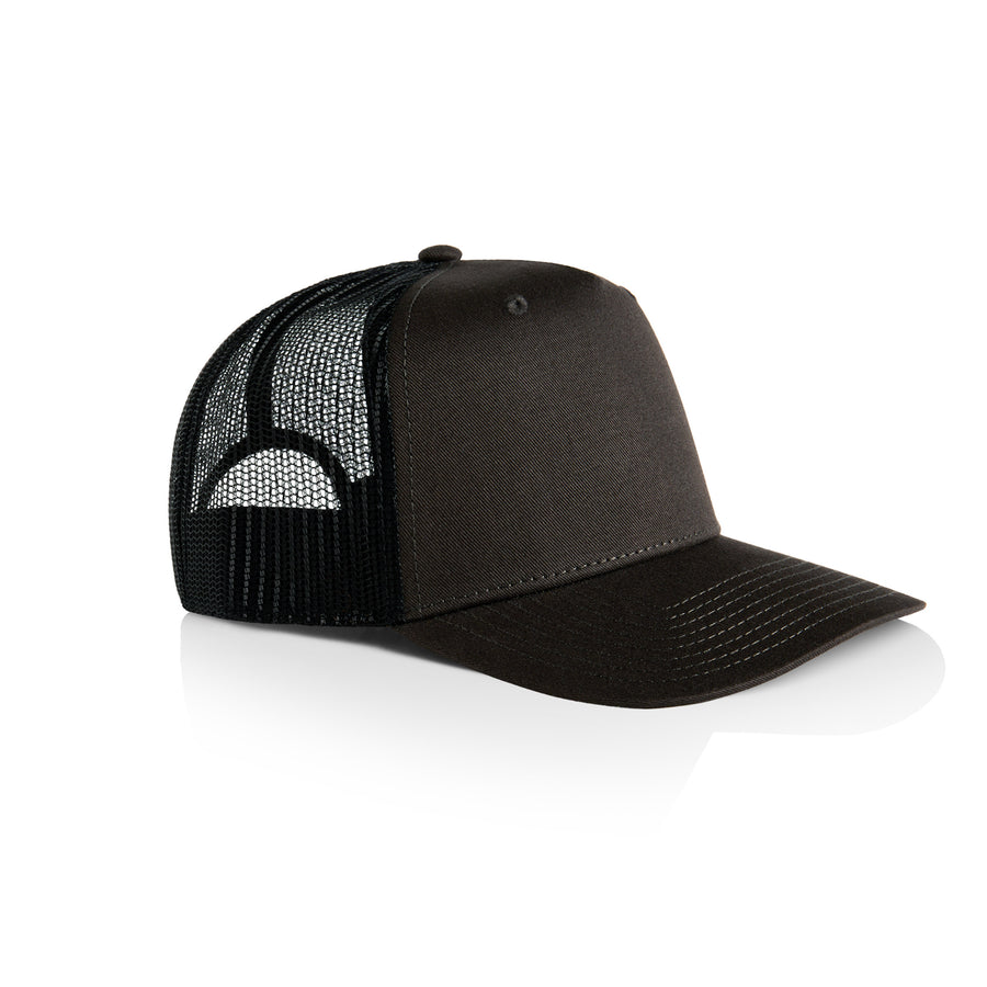 Stock Contrast Cap | Arena Custom Blanks - Arena Prints - Angle - Coal - Black - Black