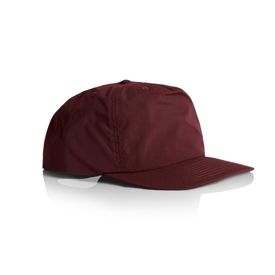 Surf Cap | Arena Custom Blanks - Arena Prints - Side - Burgundy - Red