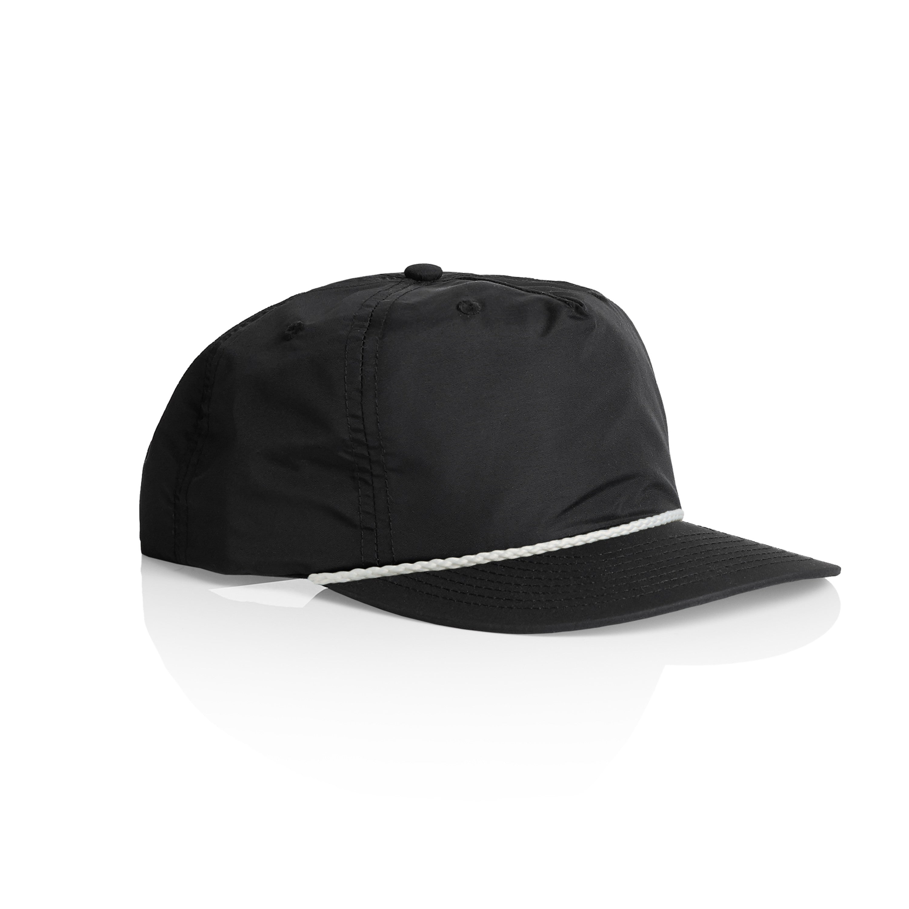 Surf Rope Cap | Arena Custom Blanks - Arena Prints - Side - Black
