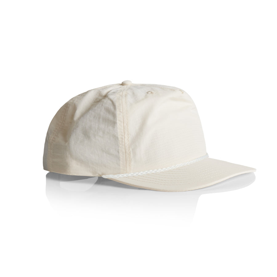 Surf Rope Cap | Arena Custom Blanks - Arena Prints - Side - Ecru - Cream
