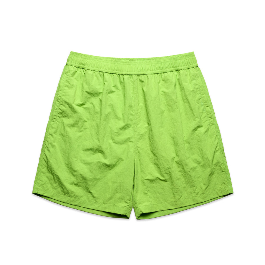 Swim Shorts 17"  | Arena Custom Blanks - Arena Prints - Front - Citrus- Yellow