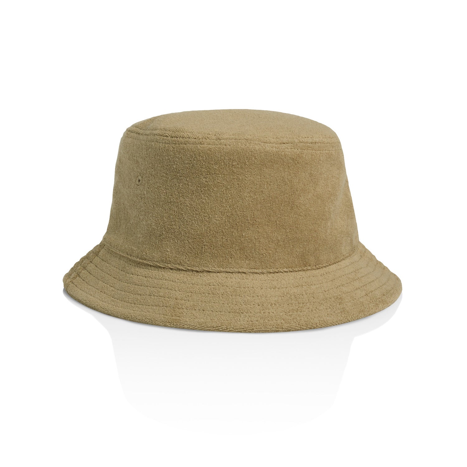 Terry Bucket Hat | Arena Custom Blanks - Arena Prints - Front - Khaki - Tan