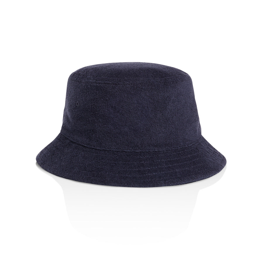 Terry Bucket Hat | Arena Custom Blanks - Arena Prints - Front - Navy - Blue