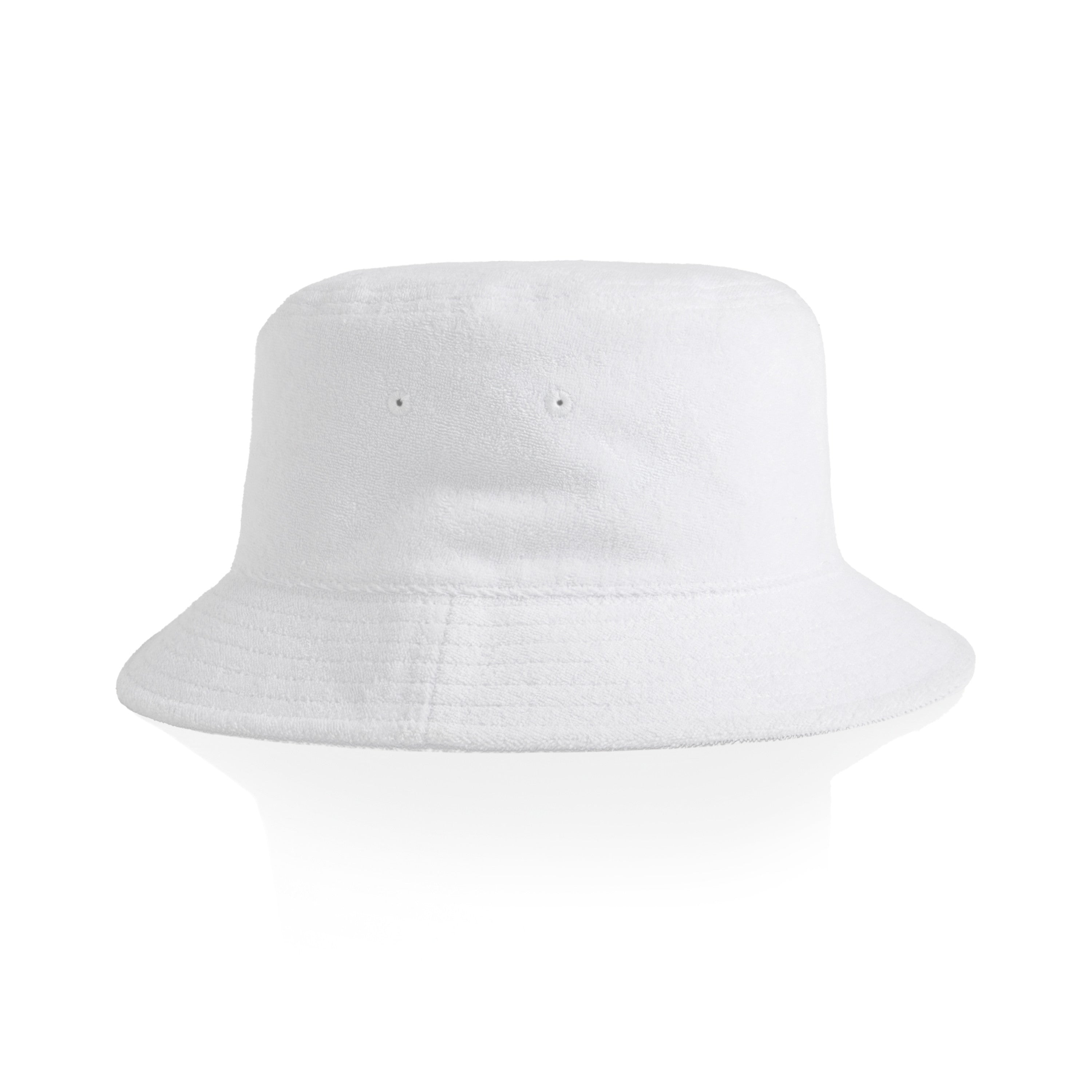 Terry Bucket Hat | Arena Custom Blanks - Arena Prints - Front - White