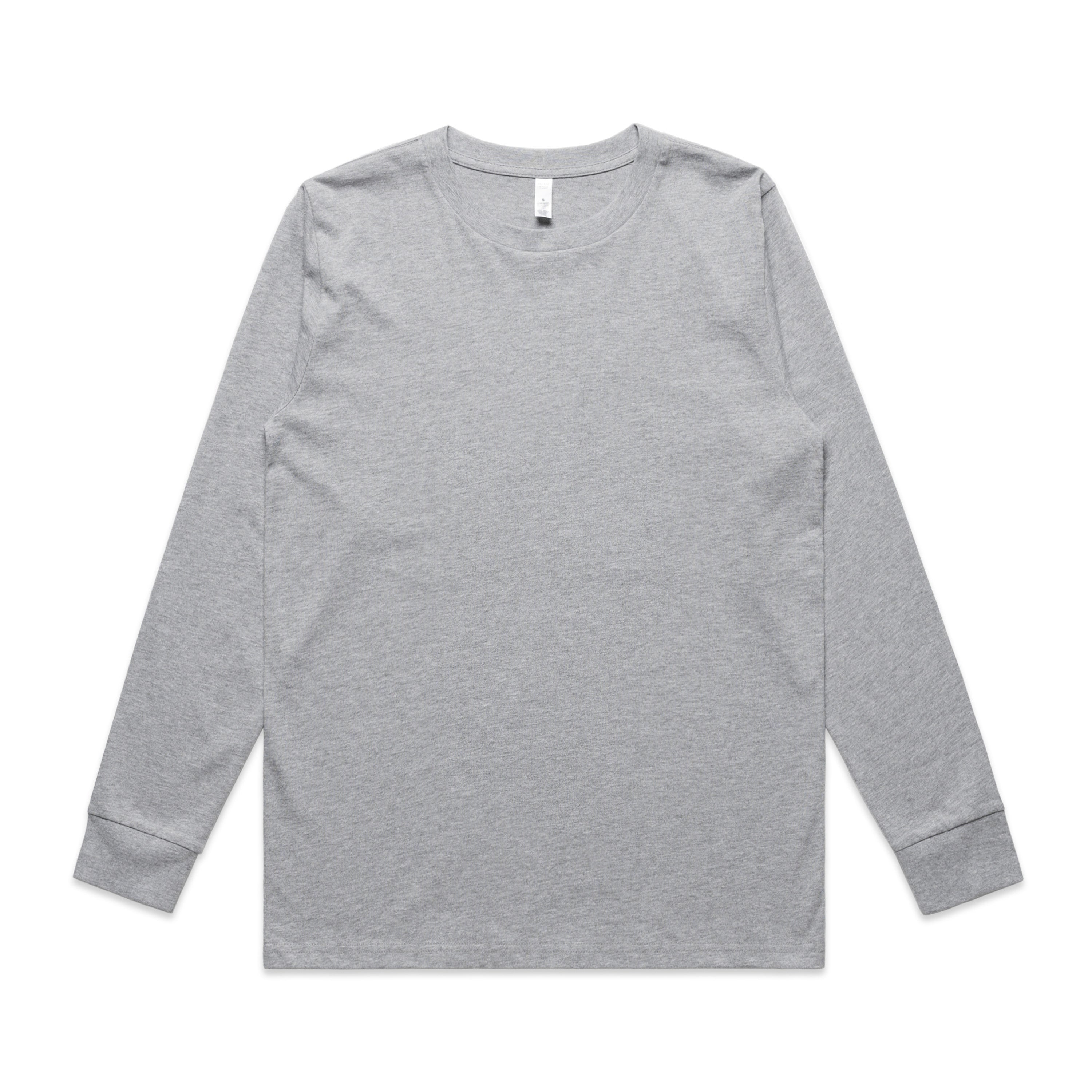 Women’s Classic Long Sleeve Tee | Arena Custom Blanks - Arena Prints - Front - Athletic Heather - Grey
