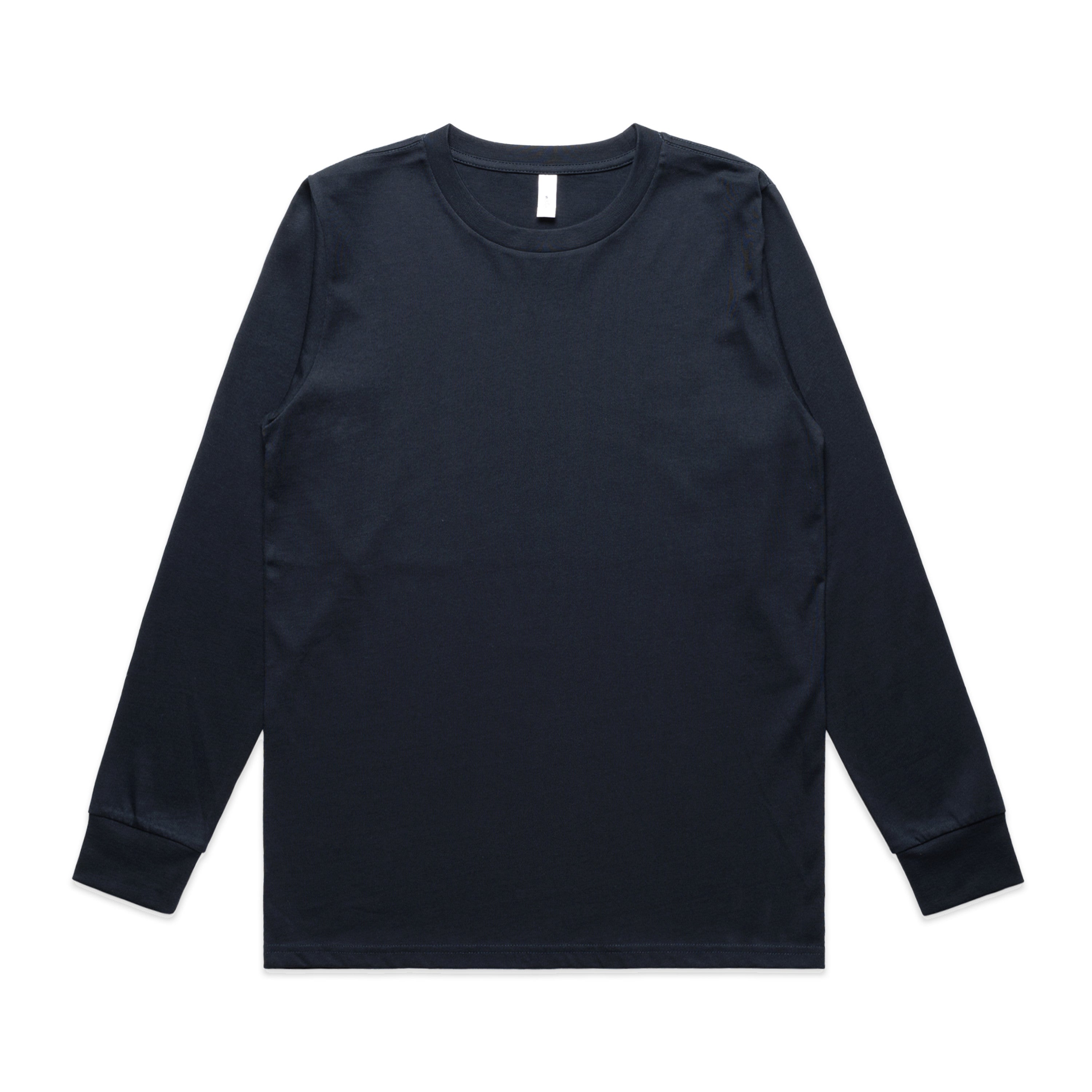 Women’s Classic Long Sleeve Tee | Arena Custom Blanks - Arena Prints - Front - Navy - Blue