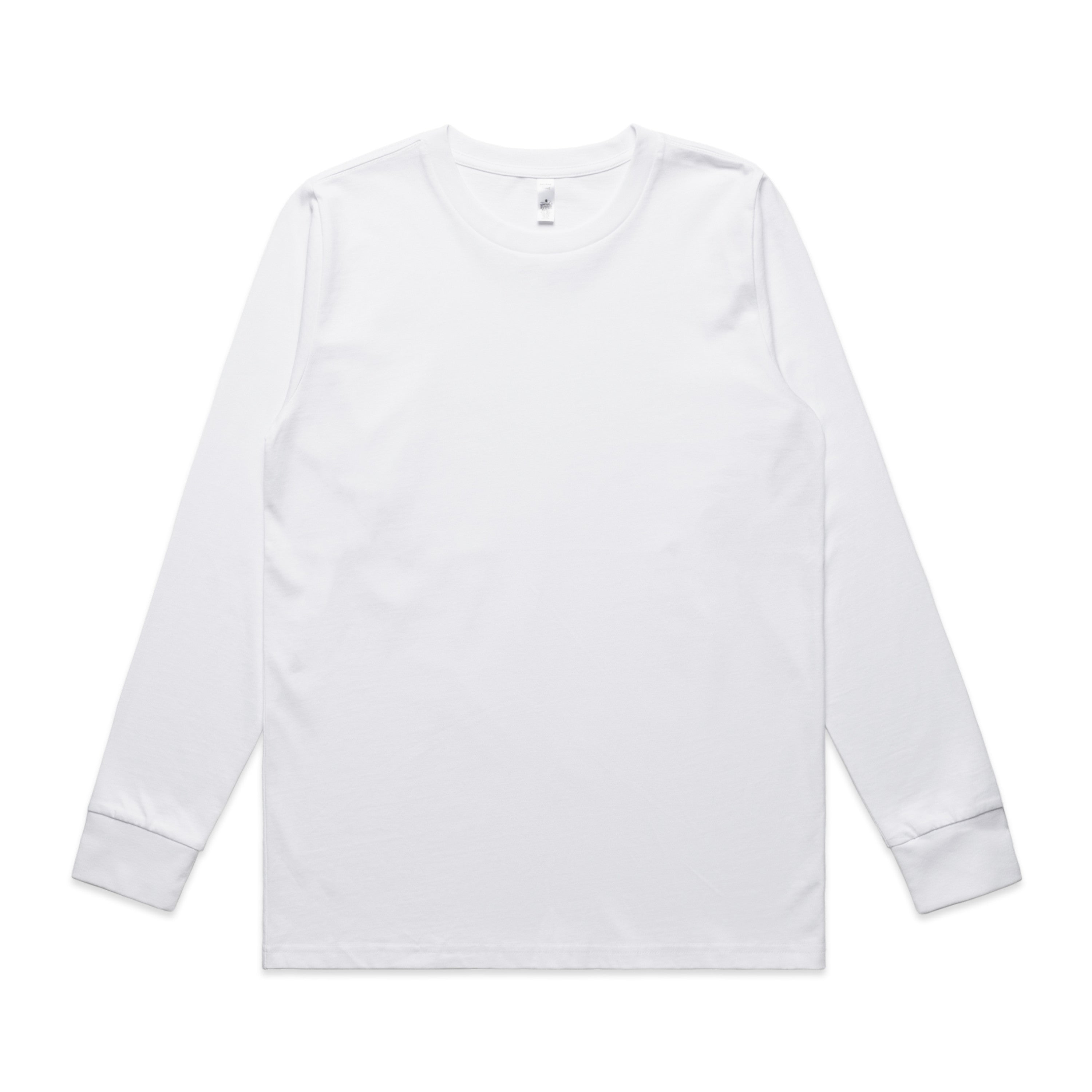 Women’s Classic Long Sleeve Tee | Arena Custom Blanks - Arena Prints - Front - White 