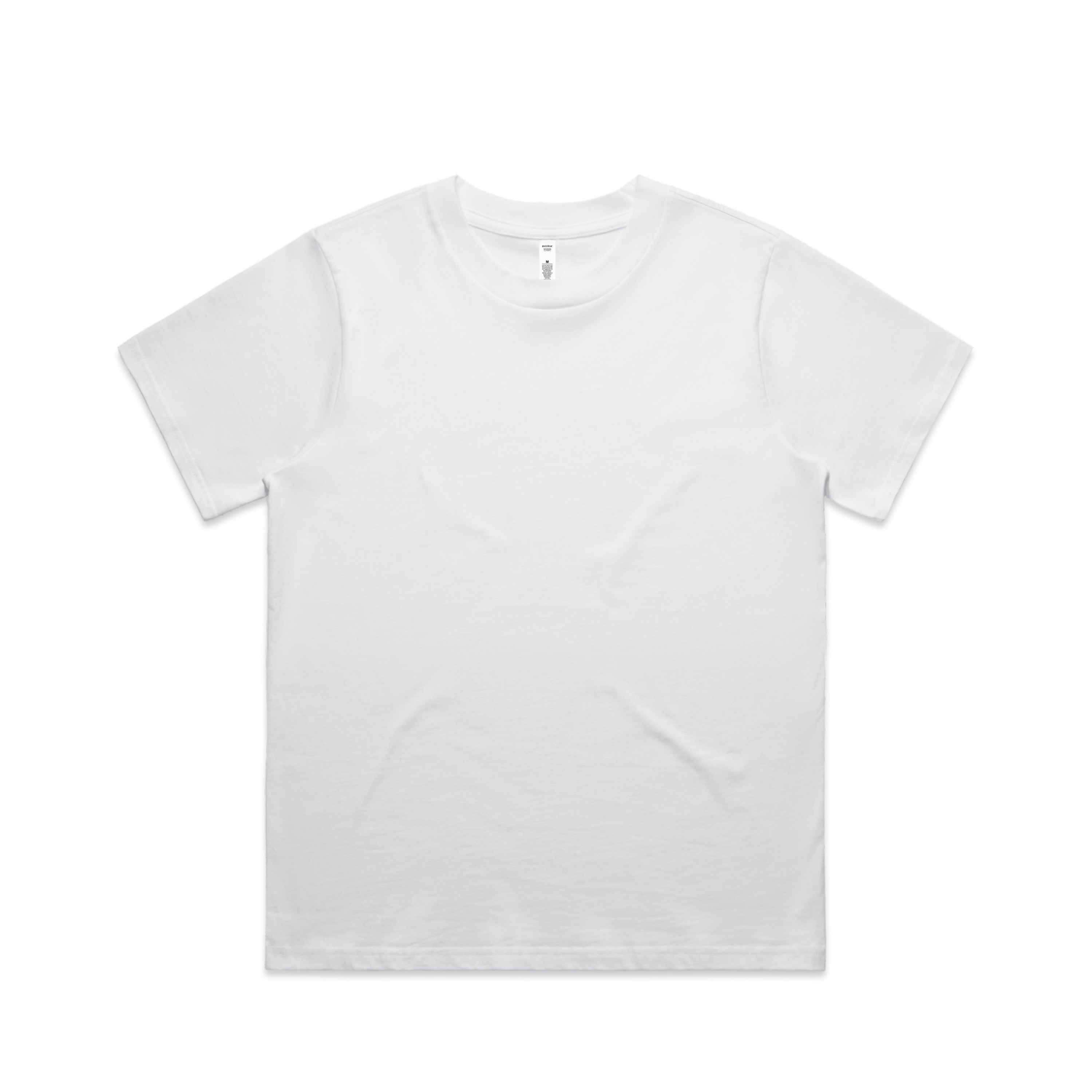 Women’s Classic Minus Tee | Arena Custom Blanks - Arena Prints - Front - White