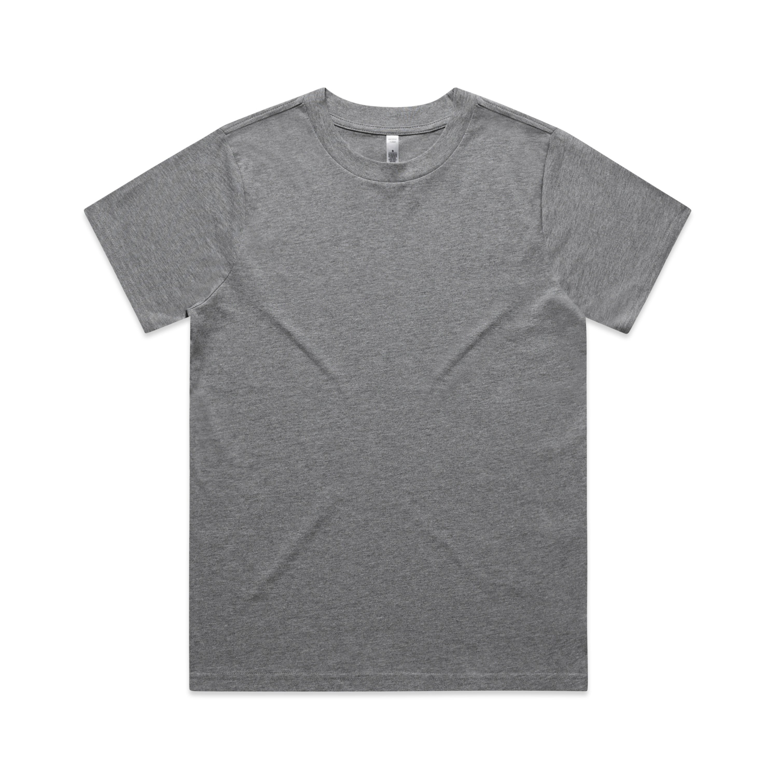 Women’s Classic Tee | Custom Blanks - Arena Prints - Front - Athletic Heather - Grey