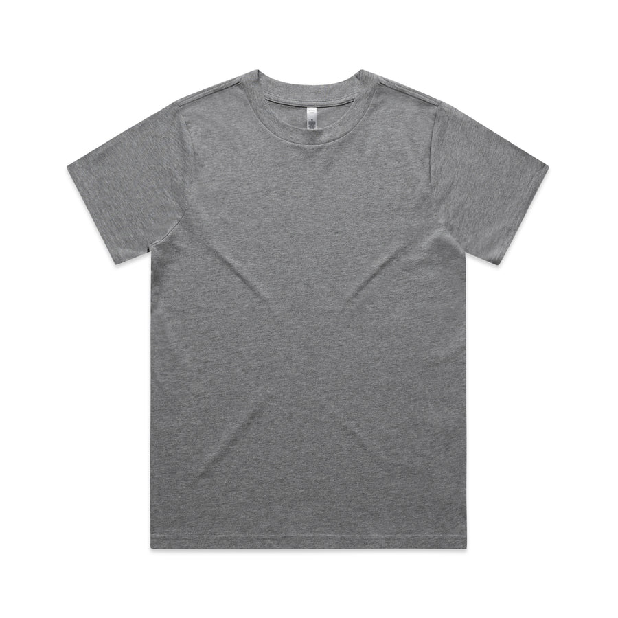 Women’s Classic Tee | Custom Blanks - Arena Prints - Front - Athletic Heather - Grey