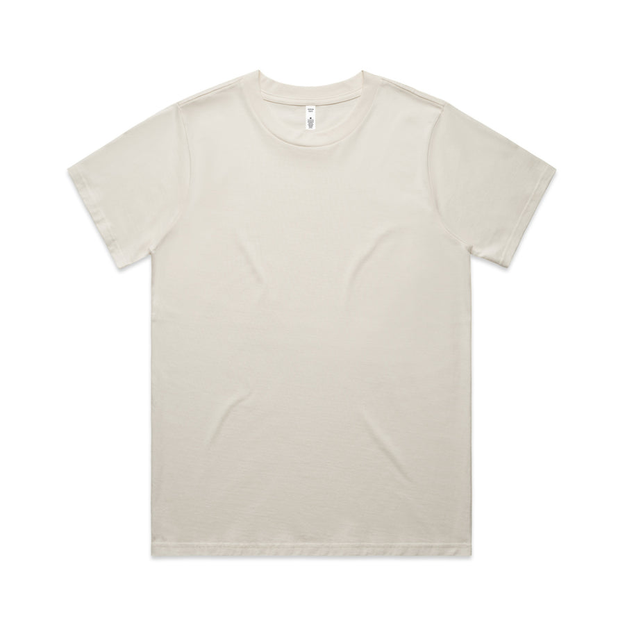 Women’s Classic Tee | Custom Blanks - Arena Prints - Front - Bone - Cream