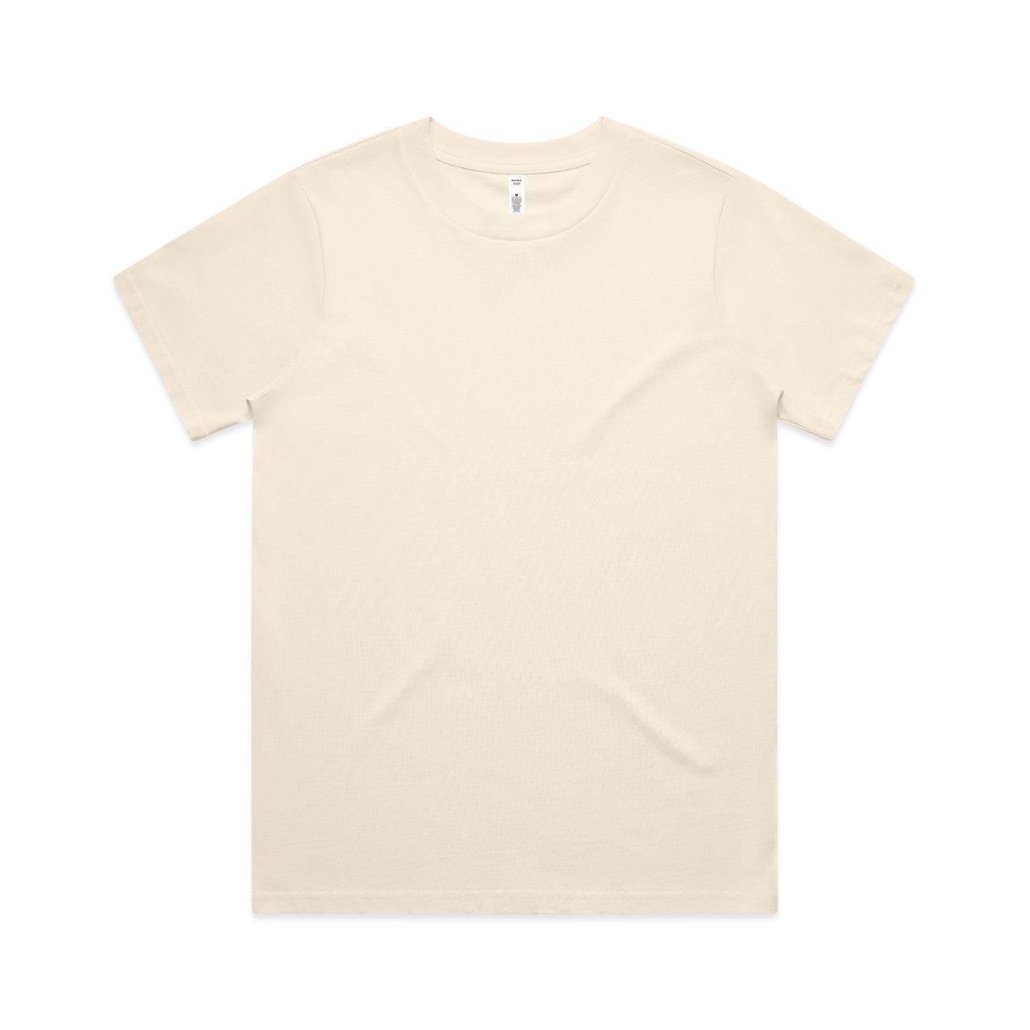 Women’s Classic Tee | Custom Blanks - Arena Prints - Front - Ecru - Cream