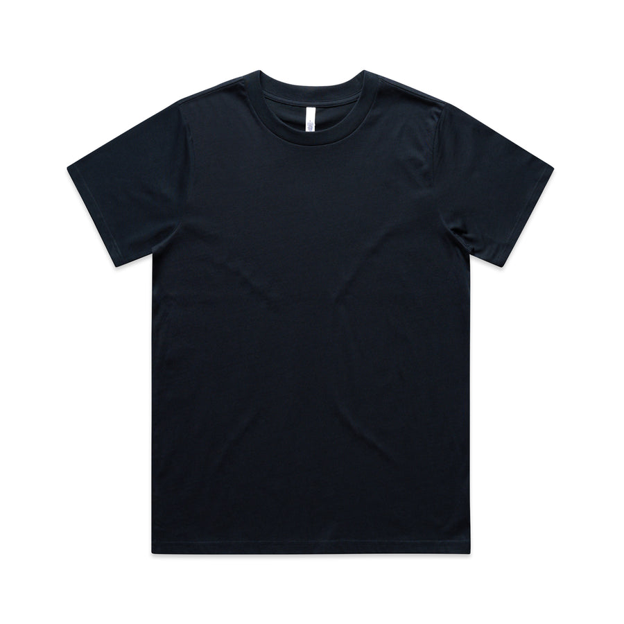 Women’s Classic Tee | Custom Blanks - Arena Prints - Front - Navy - Blue