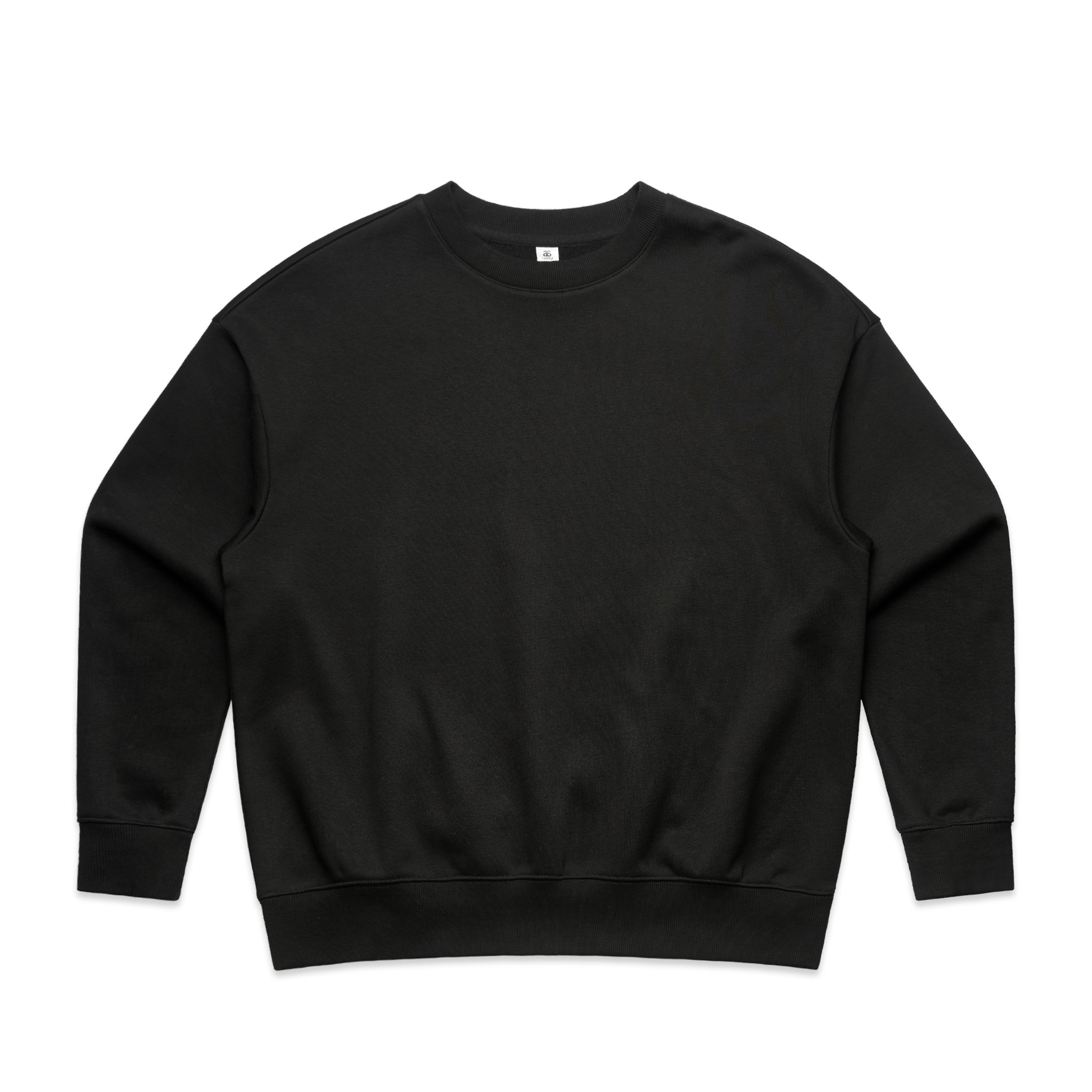 Women's Heavy Crew | Arena Custom Blanks - Arena Prints - Front - Black