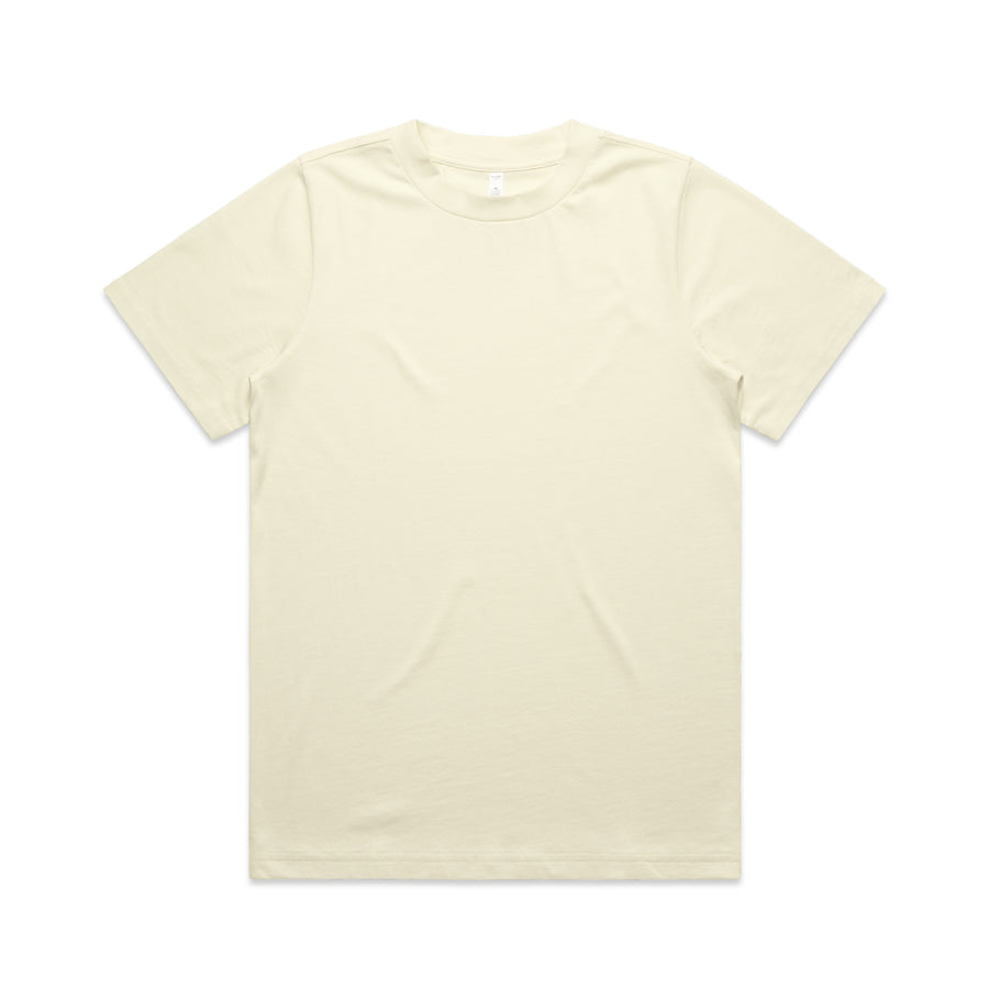 Women's Heavy Tee Shirt | Arena Custom Blanks - Arena Prints - Front - Butter - Yellow