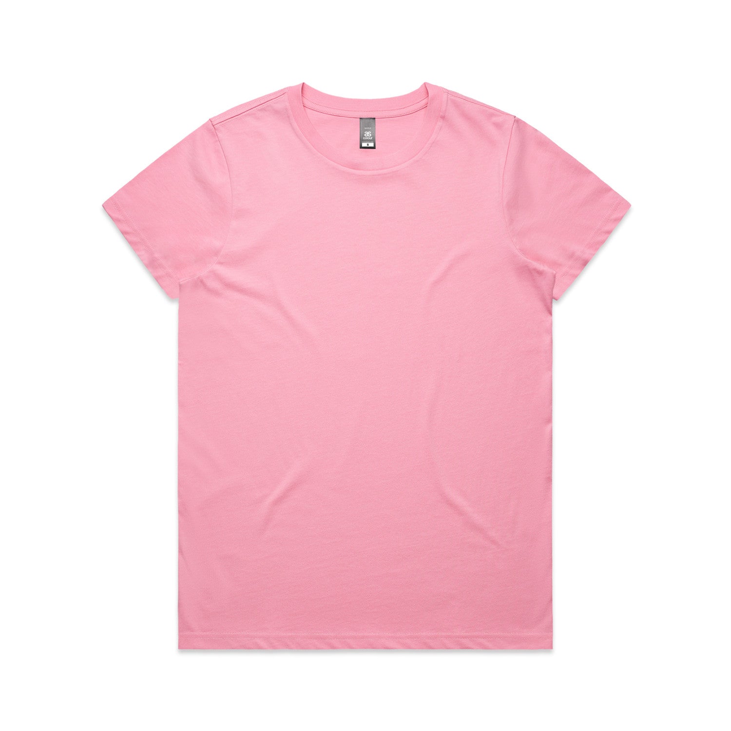 Women's Maple Tee Shirt | Arena Custom Blanks - Arena Prints - Front - Bubble Gum - Pink