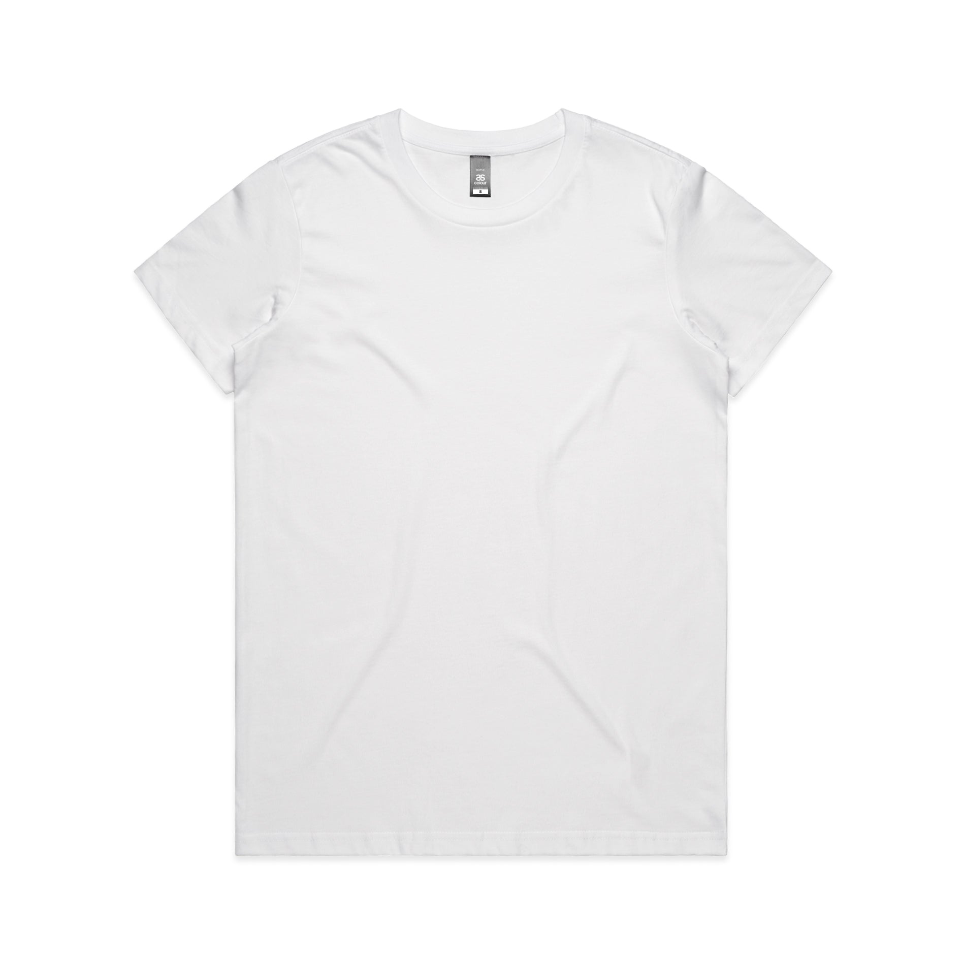 Women's Maple Tee Shirt | Arena Custom Blanks - Arena Prints - Front - White