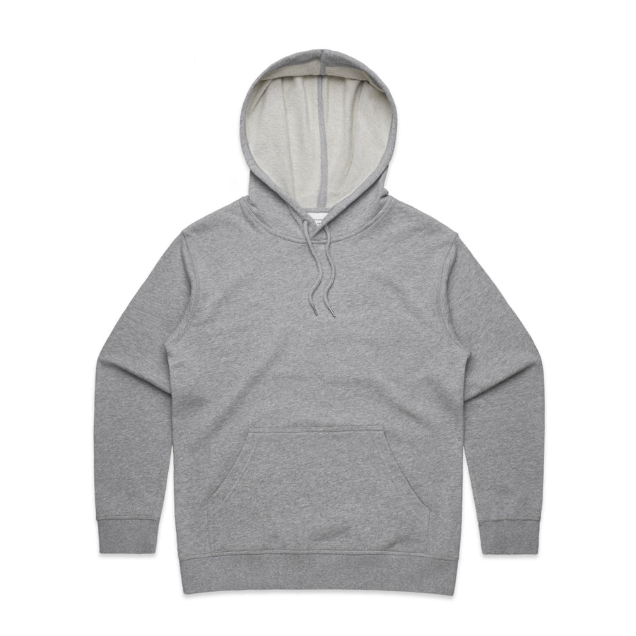 WO's Premium Hood | Arena Custom Blanks- Arena Prints - Front - Athletic Heather - Grey