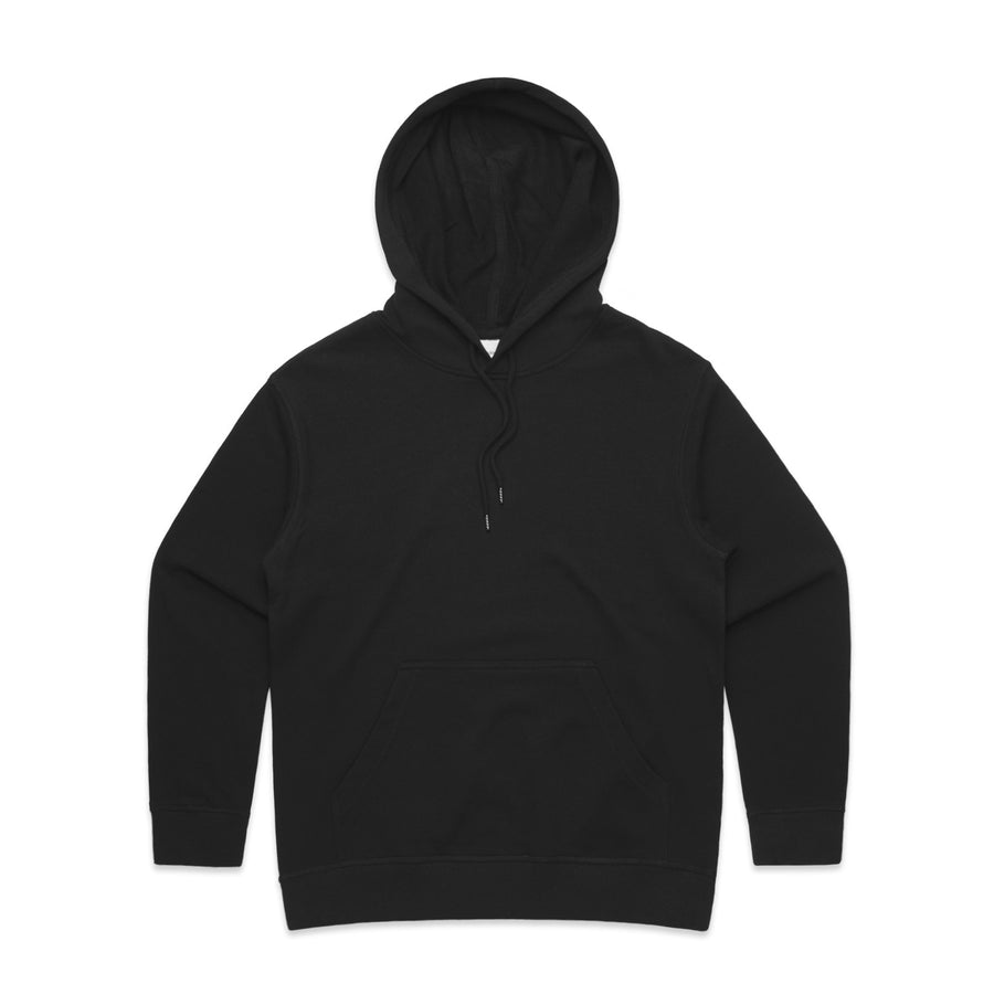 WO's Premium Hood | Arena Custom Blanks- Arena Prints - Front - Black