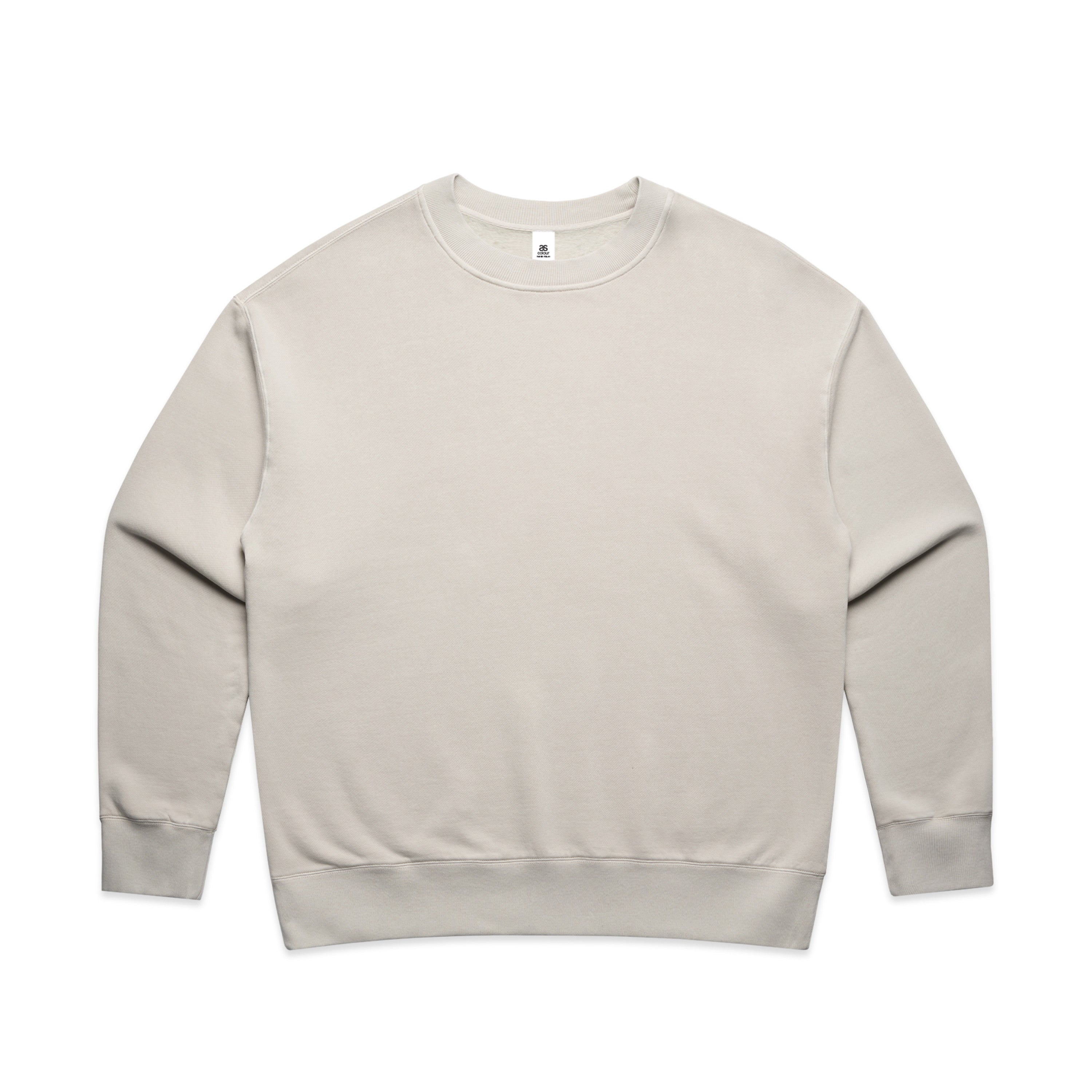 Women's Relax Faded Crew | Arena Custom Blanks - Arena Prints - Front - Faded Bone - Cream