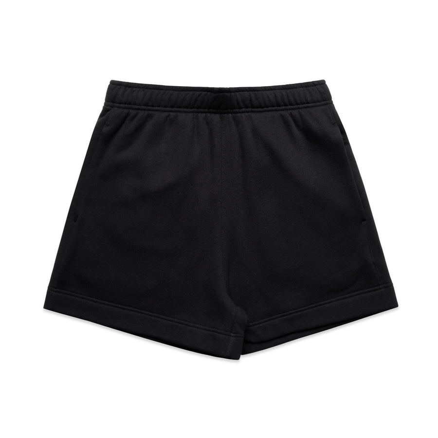 Women's Relax Track Shorts | Arena Custom Blanks - Arena Prints - Front - Black