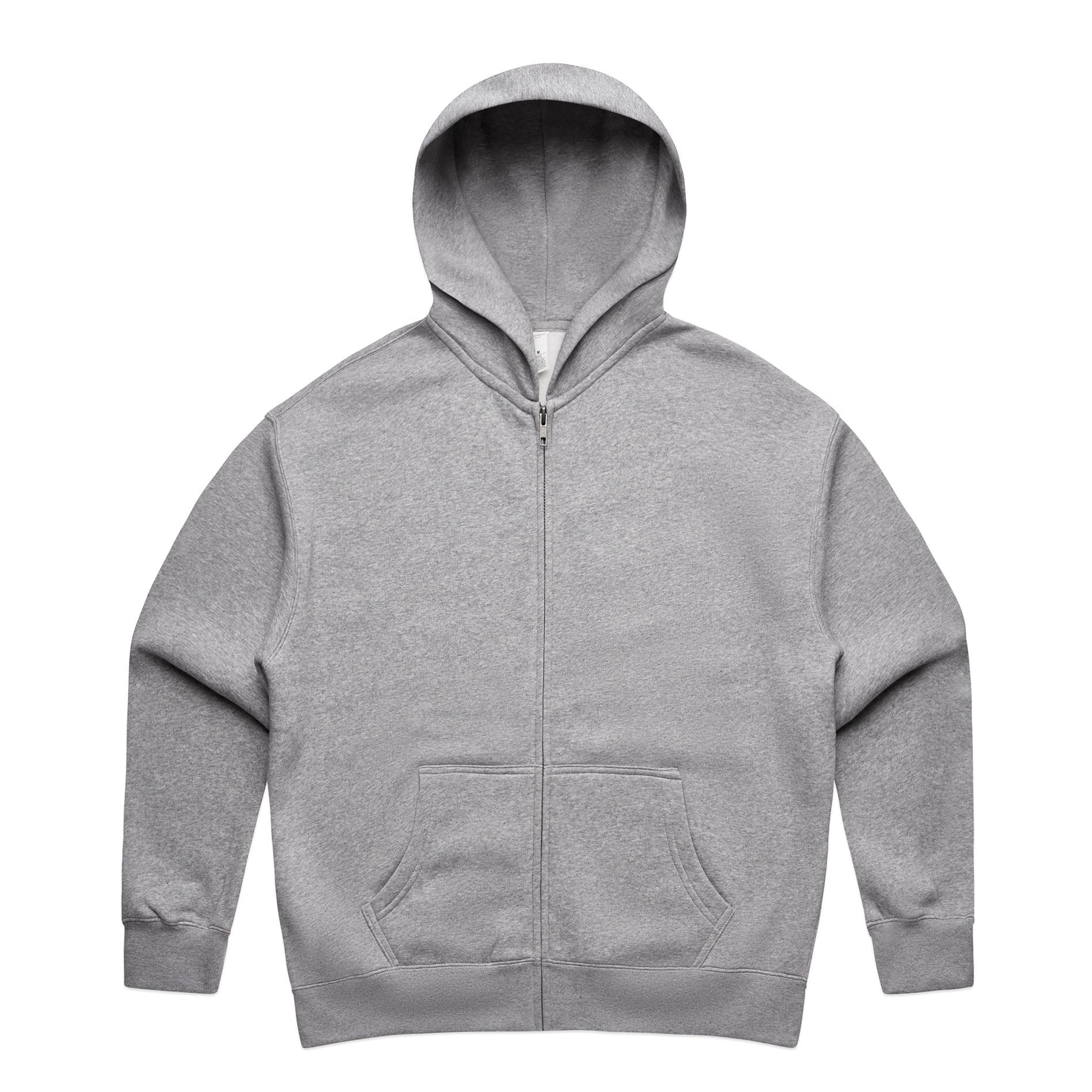 Women's Relax Zip Hoodie |  Arena Custom Blanks - Arena Prints - Front - Athletic Heather - Grey