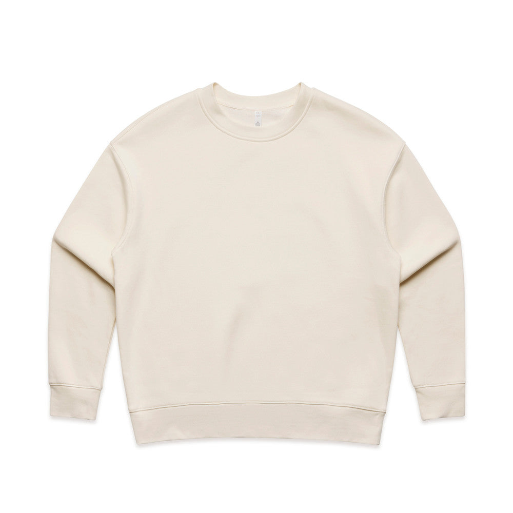 Women's Relaxed Crew | Arena Custom Blanks - Arena Prints - Front - Ecru - Cream